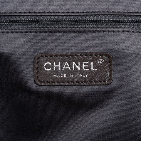 シャネル CHANEL 13番台 ラムスキン マドモアゼル ショルダーバッグ ブラック WS10032