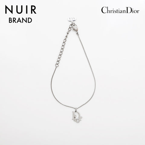 クリスチャンディオール Christian Dior ロゴ ブレスレット シルバー WS10041