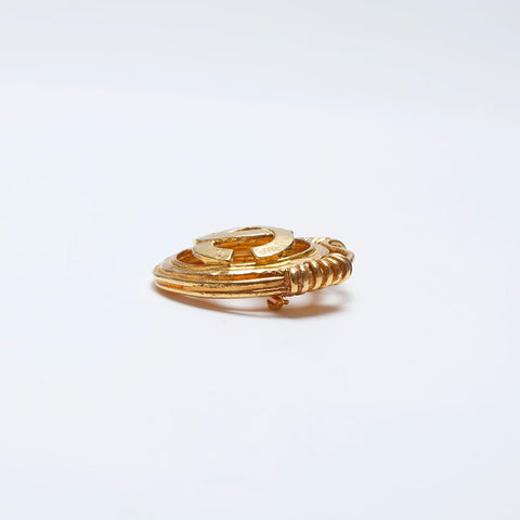 CHANEL 94P COCO Mark Brooch gold WS10047 – NUIR VINTAGE