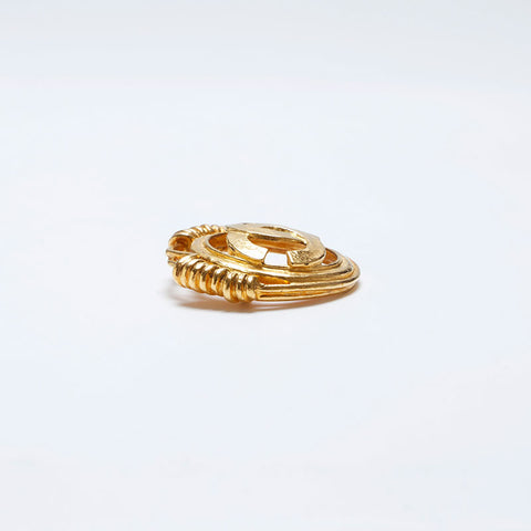 CHANEL 94P COCO 马克胸针 金色 WS10047