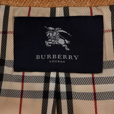 バーバリー BURBERRY ダッフルコート ノバチェック コート ベージュ WS10054