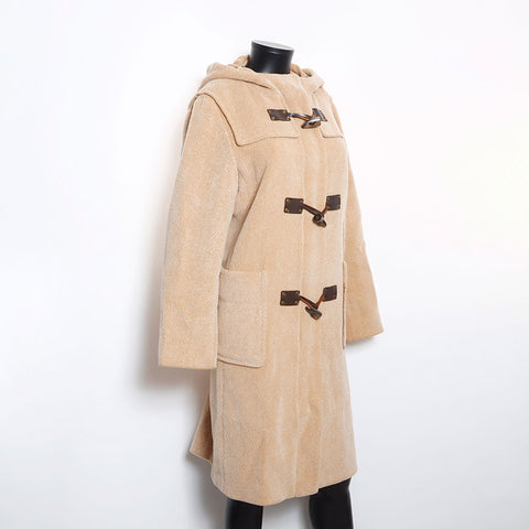 バーバリー BURBERRY ダッフルコート ノバチェック コート ベージュ WS10054