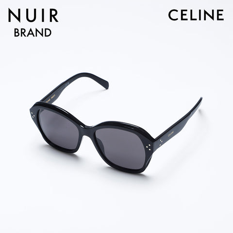 CELINE Logo Sunglasses Black WS10060