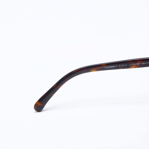 CHANEL Ribbon COCO Mark sunglasses Brown WS10069 – NUIR VINTAGE