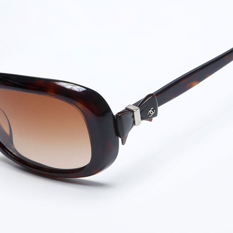 CHANEL Ribbon COCO Mark sunglasses Brown WS10069 – NUIR VINTAGE