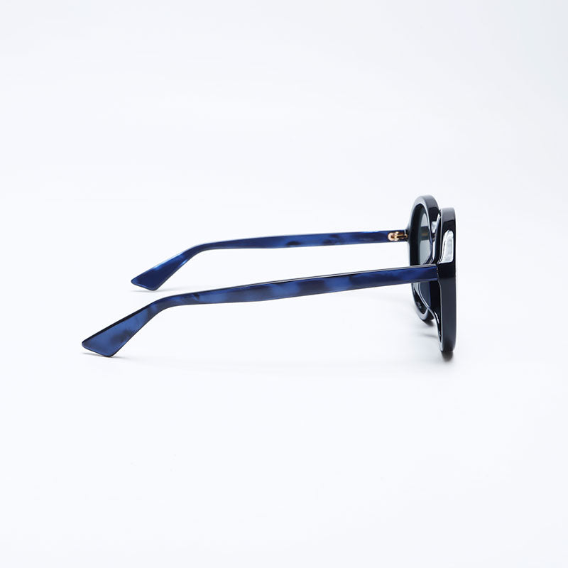 グッチ GUCCI オーバルフレーム GG サングラス ブルー WS10071 – NUIR
