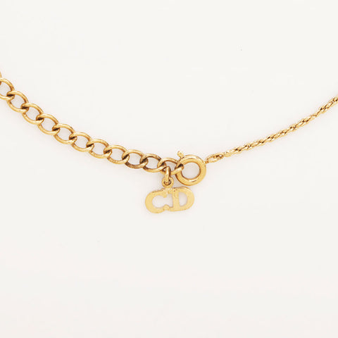 Christian Dior CD Collier Logo Gold WS10083