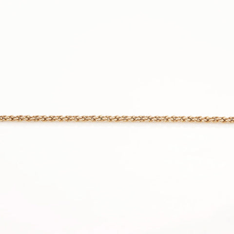 Christian Dior CD logo rhinestone Necklace gold WS10084