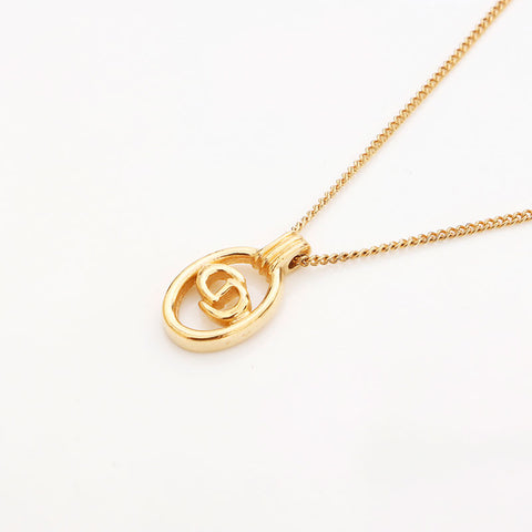 Christian Dior CD Collier de logo Gold WS10086