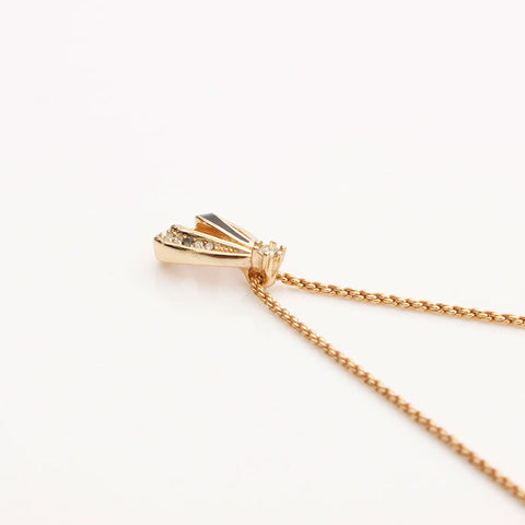 Christian Dior Rhingestone Collier Gold WS10089