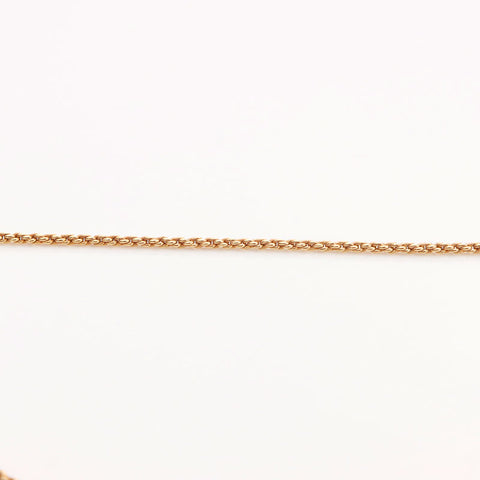 Christian Dior Rhinestone Necklace gold WS10089