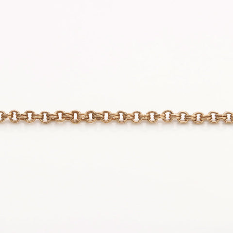 Christian Dior CD logo rhinestone Necklace gold WS10090