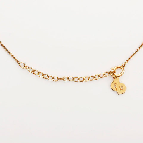 Christian Dior Rhinestone heart Necklace gold WS10093