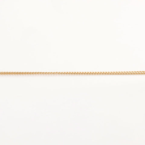 Christian Dior CD logo rhinestone Necklace gold WS10110