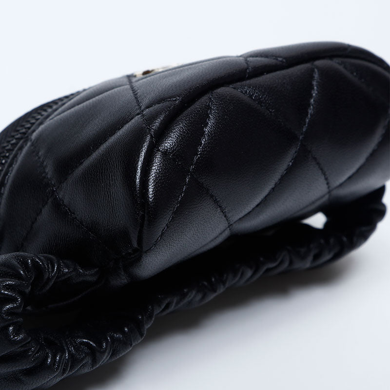 CHANEL シャネル チェーンポーチ ゴールド金具 ショルダーバッグ