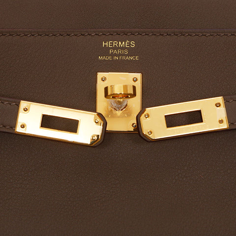 エルメス HERMES B刻印 ケリームーヴ スイフト エトゥープ ショルダーバッグ ブラウン WS10115