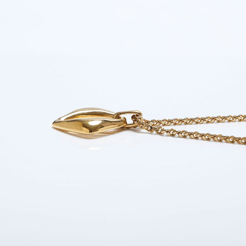 YVES SAINT LAURENT Rhinestone Necklace gold WS10120