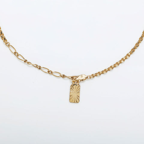 YVES SAINT LAURENT Rhinestone Necklace gold WS10120