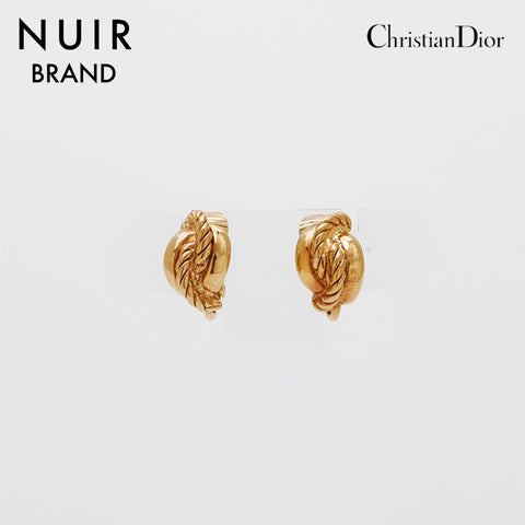 克里斯蒂安·迪奥（Christian Dior）复古耳环金黄金WS10121