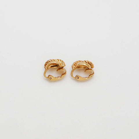 Boucles d'oreilles vintage chrétiennes Gold WS10121