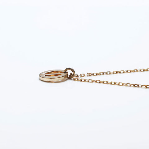 Christian Dior Vintage CD Collier Logo Gold WS10134