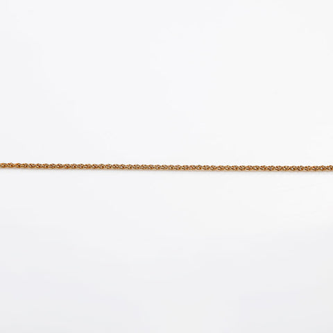 Christian Dior vintage cd logo Necklace gold WS10142