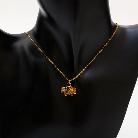 Christian Dior Vintage Heart Collier Gold WS10143