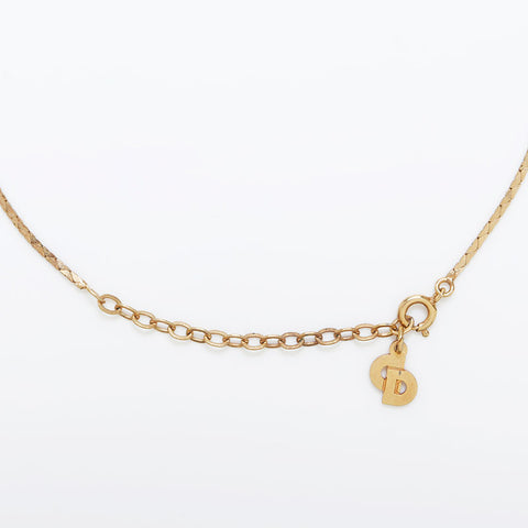 Christian Dior vintage Collier Gold WS10155
