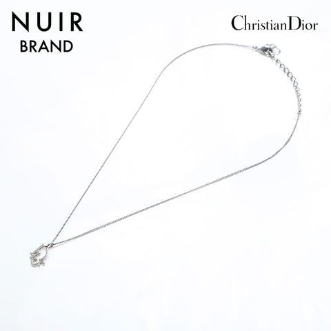 クリスチャンディオール Christian Dior ヴィンテージ ネックレス シルバー WS10159