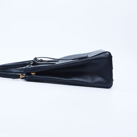Prada Galleria Saffiano Handtasche 2-Wege-Einkaufstasche Schwarz WS10176
