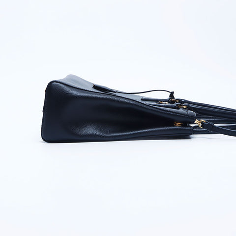 Prada Galleria Saffiano Handtasche 2-Wege-Einkaufstasche Schwarz WS10176