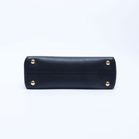 Prada Galleria Saffiano Handtasche 2-Wege-Einkaufstasche Schwarz WS10176