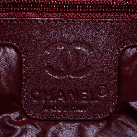 シャネル CHANEL 15番台 ナイロン ショルダーバッグ ブラック WS10182