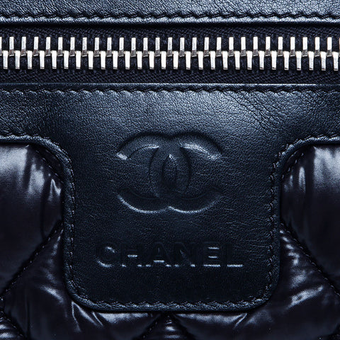 シャネル CHANEL 15番台 ナイロン ショルダーバッグ ブラック WS10182