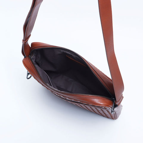 Bottegavenetta Intrecciato Shoulder Bag Brown WS10184