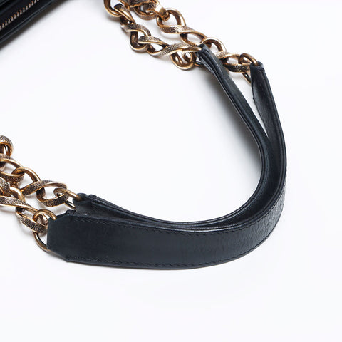 CHANEL 14th Chain Handbag black WS10206