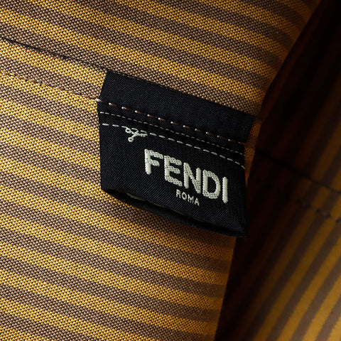 フェンディ FENDI ズッカ PVC トートバッグ ブラウン WS10211