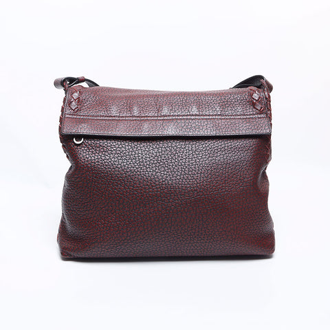 ボッテガヴェネタ BOTTEGAVENETA メッセンジャーバッグ ビジネスバッグ レザー ショルダーバッグ ブラウン WS10222