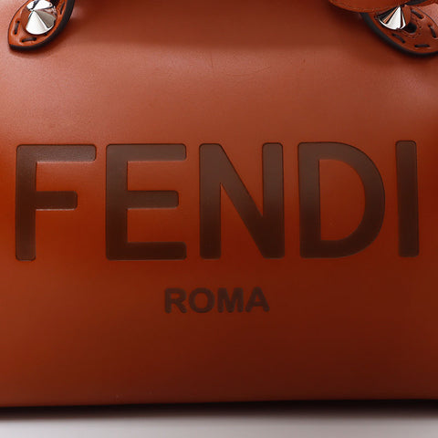 フェンディ FENDI バイ ザ ウェイ ロゴ ショルダーバッグ ブラウン WS10228