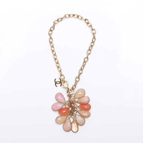 CHANEL Gripoa COCO Mark 03P bracelet Gold pink WS10234