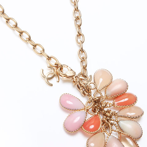 CHANEL Gripoa COCO Mark 03P bracelet Gold pink WS10234