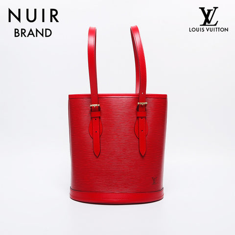 Louis Vuitton Louis Vuitton Bucket PM EPI Handtasche Red WS10250