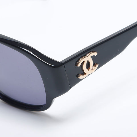 Chanel Coco Mark Sonnenbrille Schwarz WS10252