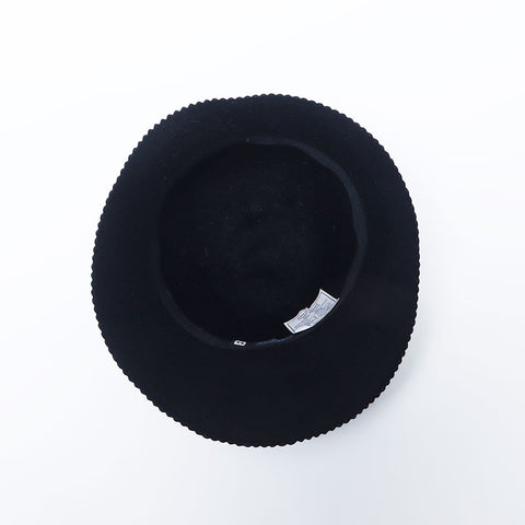 Chanel Felt Taille: 58 1990 Hat Black WS10276