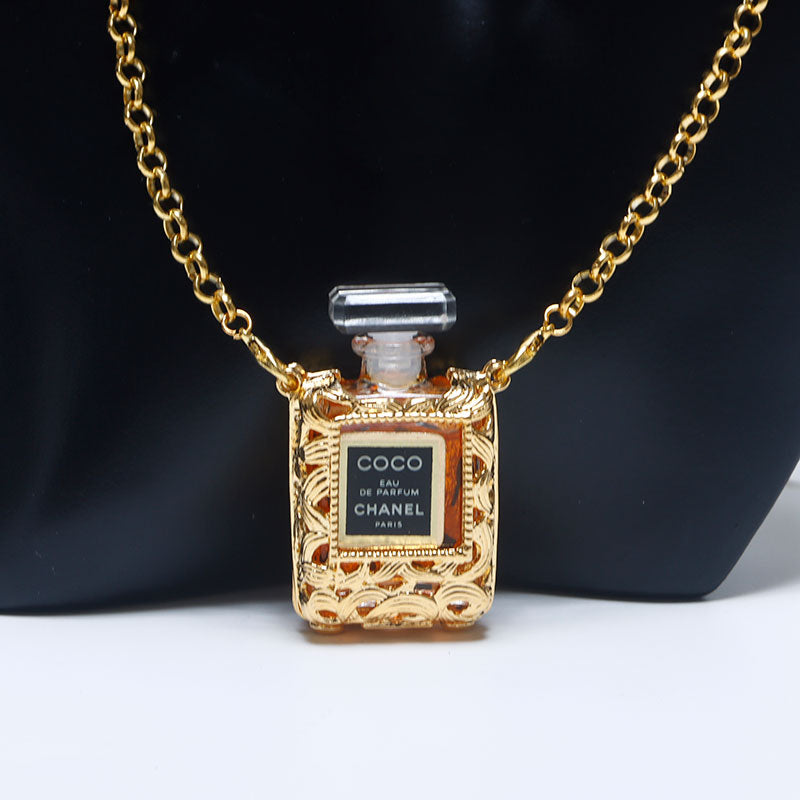 シャネル CHANEL 香水ボトル COCO 香水ケース ネックレス