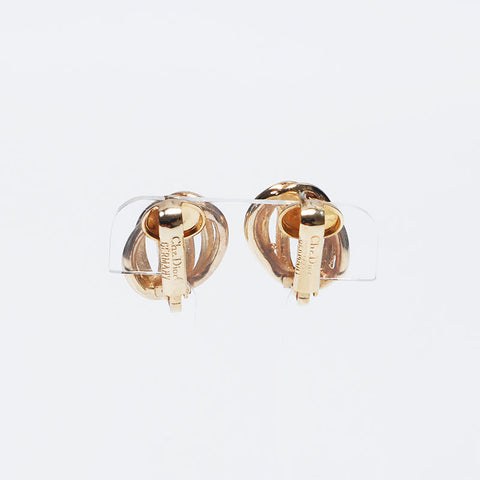 Boucles d'oreilles vintage chrétiennes Gold WS10288