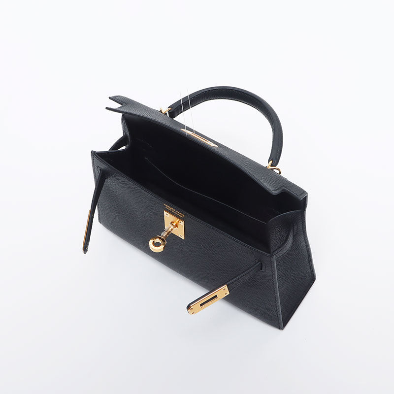 エルメス HERMES W刻印 ミニケリー2 19cm ゴールド金具 エルメス HERMES W刻印 ミニケリー2 19cm ゴールド金具