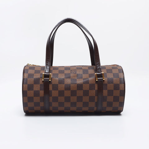 ルイ・ヴィトン LOUIS VUITTON ダミエ パピヨン ハンドバッグ ブラウン WS10309