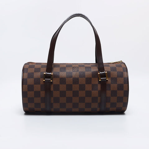 ルイ・ヴィトン LOUIS VUITTON ダミエ パピヨン ハンドバッグ ブラウン WS10309