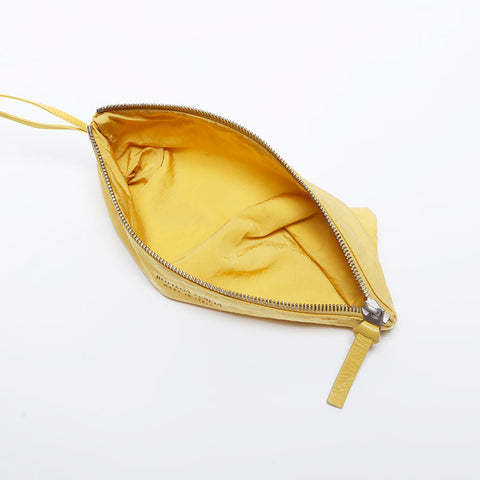 Bottegaveneta Cassette Intrecciato Shoulder Bag Yellow WS10312